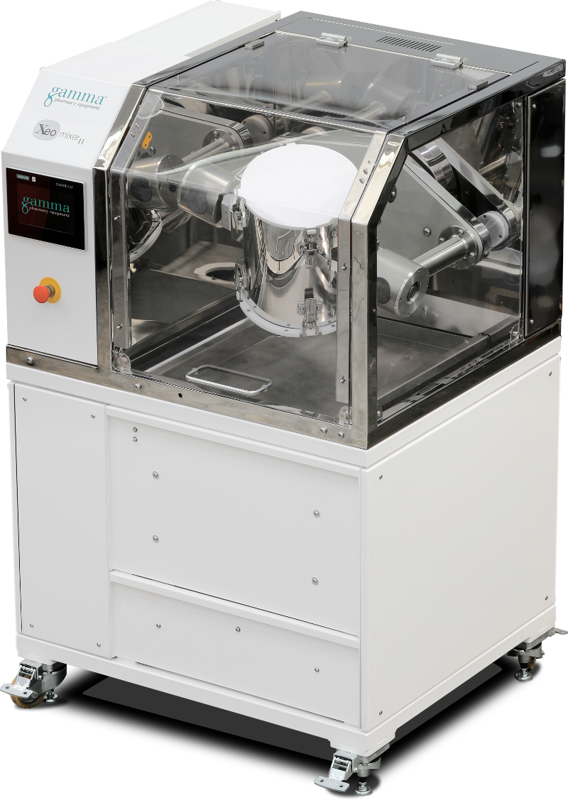 Xeo Mixer II - Miscelatore con movimento tridimensionale per polveri e liquidi